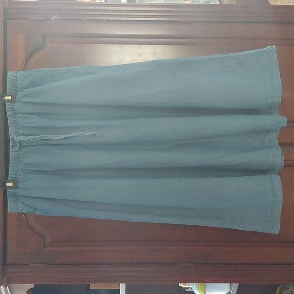 Woman Within Dresses & Skirts - Women's Long Denim Skirt